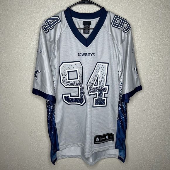 Y2K Reebok NFL Cowboys Ware Jersey Medium - Picture 2 of 8